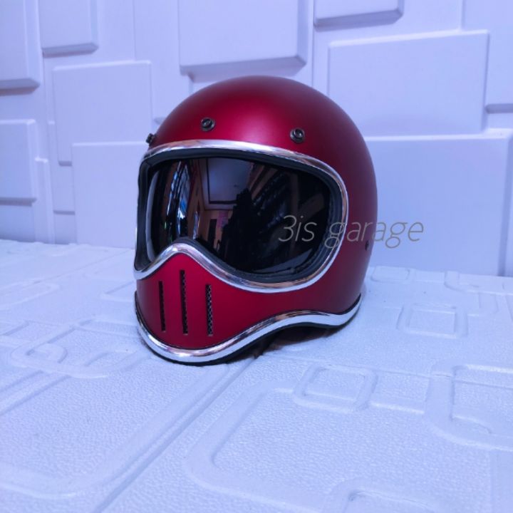 HELM CAKIL M3O SIMPSON M50 FULL FACE RETRO KLASIK - Main Image