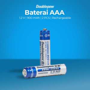 baterai cas isi ulang AAA Ni-MH 1.2V 900mAh 2 PCS