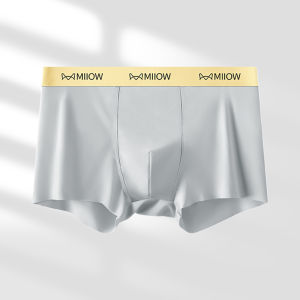 CMENIN 4 ชิ้นแฟชั่นไนลอนผู้ชายกางเกงนักมวยแพ็คกางเกงขาสั้นกางเกงสบาย Cueca Man ชุดชั้นในนักมวยผู้ชาย M1271