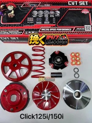 MUTARRU CVT Set For Click 125 i / Click 150i Thailand Made