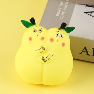 Rosy Recess Cute Mango Squishy Toy Stress Relief Soft Plush Fruit Squeeze Play for Kids and Adults