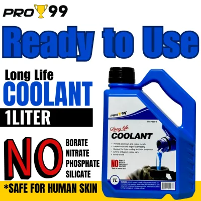 PRO99 BLUE Long Life Radiator Coolant 1 Liter Ready to Use