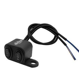 Domino Dual 3-Way Switch v2 Universal Side Mirror Mount Plug - Easy Installation for Perfect Fit