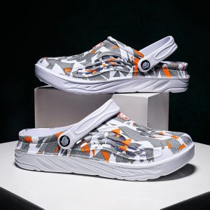 G7 Mens Two-Way Summer Cross-Border Slippers 49 Large Size Trendy Lightweight Clogs Sandals Beachshoes Fashion Brand 7/7