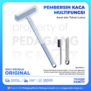 3 in 1 Tongkat Sikat Pembersih Bulu Hewan Kucing Anjing Multifungsi / 3-in-1 Double-sided Pet Hair Remover & Cleaning Brush - Lint Roller for Sweaters Sofa Carpet and Clothes