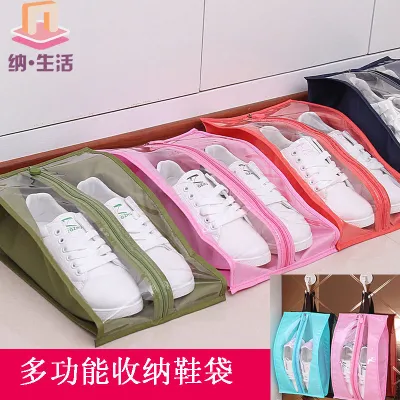 Toko1688 - Portable Travel Supplies Organizer Shoes Storage Bag Dustproof Hanging Save Space 1363