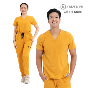 Scrub Suit 2nd Gen KSS2G-20 VERVE V-Neck Welt Pocket Top 5-pocket Pants
