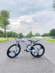 Xe đạp thể thao Laux jack gấp ọn bánh mâm 3 dao 6 dao tiện lợi - kèm ảnh thật