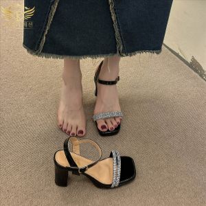 Katerina Fashion Elegant High Heels Platform Sandals For Women Adjustment Strap #K-23-6