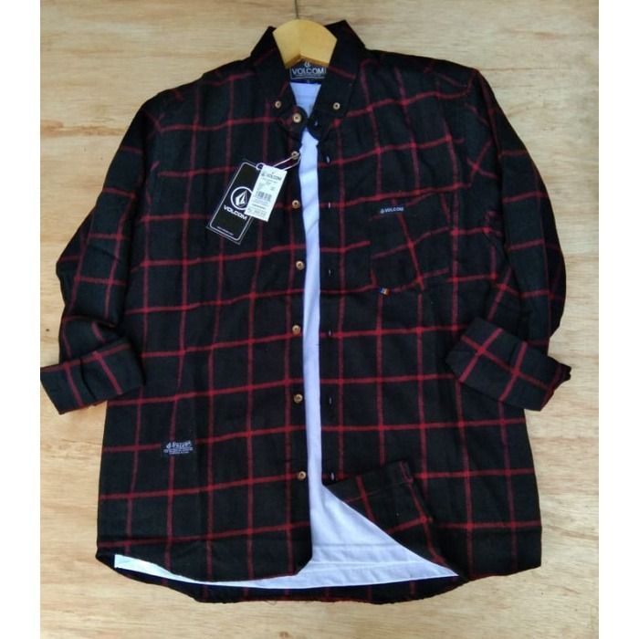 kemeja flanel pria lengan panjang exclusive baju kemeja flanel cowok kerja kantoran formal kemeja distro casual _ manjadda flanel