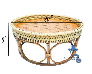 ขันโตกหวาย ขันโตก ถาดวางอาหาร ขันโตกภาคเหนือ ขันโตกขนาดใหญ่ ขันโตกสาน ขันโตกเล็ก ถาดสวยๆ โตกล้านนาราคาถูก