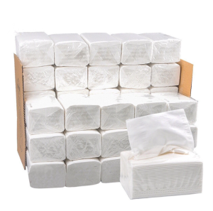 1pack/10packs 100Pulls Pulp Facial Tissue Interfolded Paper Towel 3 Ply Soft Toilet Paper -Keimav Store