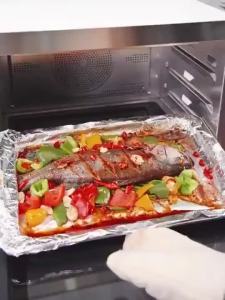 NEW Smart Quick Steaming Oven WZK02 Large Capacity 26L Micro Steaming Grilling Frying All-in-One hine Household Frequency Conversion Microwave Oven Air Fry Electric Oven