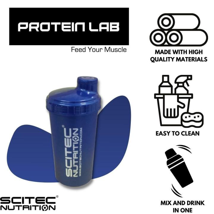 Scitec Nutrition Shaker 700 Ml Con Filtro: Pratico E Colorato, 12 Varianti, Colore Inviato A Sorpresa!