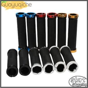 【Guoyuqiche】 1 Pair Bicycle Cycling Handlebar Grips Double Grips Mountain Bike Bar Rubber MTB Grips