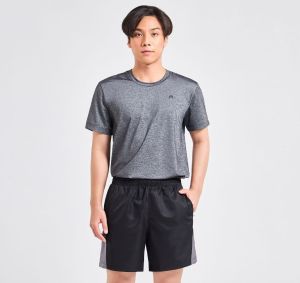 เสื้อยืดคอกลม ผู้ชาย ระบายอากาศได้ดี ยืดหยุ่นสูง ใส่ออกกำลังกาย YOUNG SPORT รุ่น Y-9281