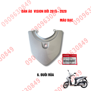Dàn áo Vision Bạc Đời 2015-2020 Zin Hãng Honda (bán lẻ từng món)