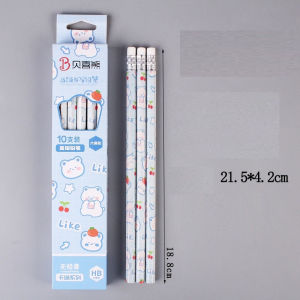10pcs Pensil HB Pencil Tulis Kotak ST0374