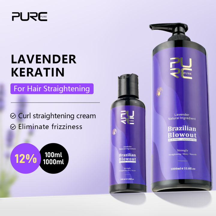 PURC Brazilian Blowout Keratin 12% Keratin Serum Hair Treatment