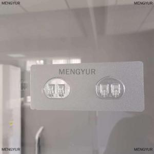[COD] MENGYUR ตะขอยึดติดผนังภายใต้ชั้นวางลวดแขวนผู้ถือ CLAMP Organizer