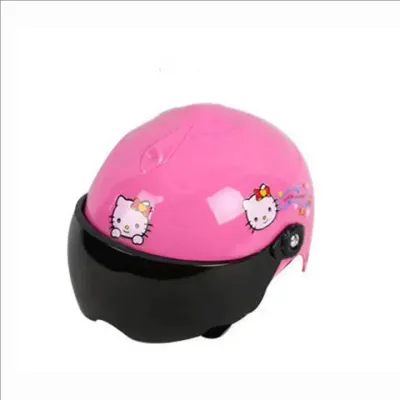 Cute Carton Kids Helmet Motorcycle Scooter Riding Gear Protect Head Helmet
