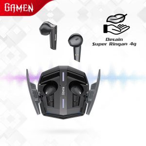 GAMEN TWS Sirens Evo Lightweight Airbuds Bluetooth 5.3 Low Latency - Garansi resmi 1 tahun