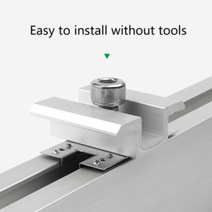 50pcs PV Grounding Conductive Sheet Gasket Solar Panel Cable Clamp PV Grounding Clip Washer Sheet 28x50mm