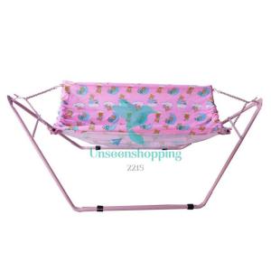 ส่งไวจากไทย เปลเรือคุณหนู (ฟ้า/ชมพู) นอนสบาย  เปลเรือ us99