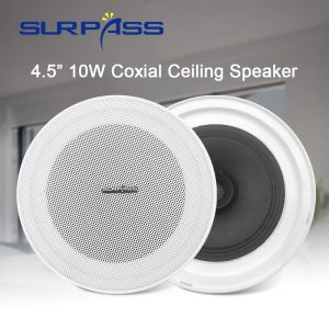 Sp-cr410 4.5 inch 8 ohm ceiling speaker pa system wall speaker 10w home sound system home theater sound system mono stereo sound