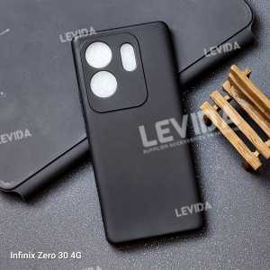 Infinix Zero 30 4G Softcase Macaron Black Infinix Zero 30 4G  Case Tpu Full Black Protection