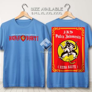 Jualan Kilat! 🔥 IKSPI T-shirt Indonesian Mens Silat Family AssociationKERA SAKTI Clothes Fighter Pencak Silat Martial Art School - TFA1962