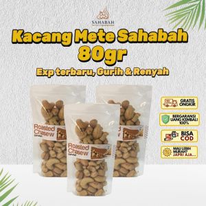Kacang Mete Panggang Original 300gr Kacang Mede Cashew Nut Roasted Camilan Sehat Untuk Diet