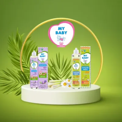 My Baby Minyak Telon Plus 150ml 90ml dan 60ml EXPD 2026 | Aroma Eucalyptus & Aroma Lavender