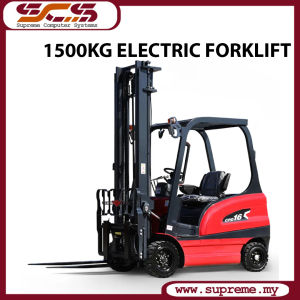 Electric Forklift 1.5 Tons Hydraulic Fully Electric Forklift 1500kg