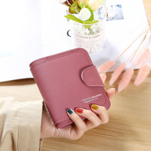 Ví nữ mini cầm tay 2 ngăn kéo da PU cao cấp thiết kế độc đáo đẹp mắt thời trang nhiều ngăn tiện dụng HX0073