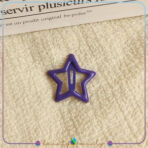 BF-C1271 Jepit Rambut Bentuk Bintang Wanita Warna Warni Lucu / Star Hair Clip Jepitan Anak Perempuan