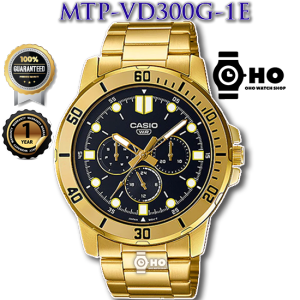 ของแท้100% คาสิโอ นาฬิกาข้อมือ Casio Standard รุ่น MTP-VD300D MTP-VD300B MTP-VD300D-1E MTP-VD300D-2 MTP-VD300L-1E MTP-VD300G-1 MTP-VD300SG-1 MTP-VD300GL-1 MTP-VD300B-1 MTP-VD300BL-5 ร้าน Time4You T4U ประกัน1ปี