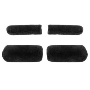 4 Pack Stylish Handlebar Covers Anti slip Motorcycle Handlebar Covers Breathable Gloves for Motorcycles & Electric Bikes