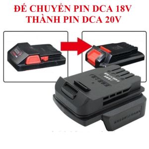 SV Đế chuyển pin Dongcheng 18V thành pin Dongcheng DCA 20V