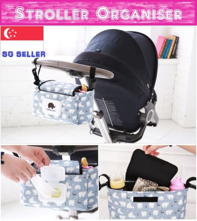 Bebenuvo stroller organizer online