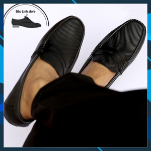 Giày Lười Nam Xuất Dư Da Bò Mã GL 066