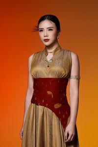 Red Fei Vahni Batik Obi