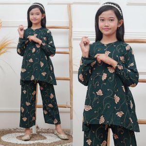 Gamis Anak Perempuan Tanggung / Gamis Rayon Anak Usia 9 - 12 Tahun Gamis Crinkle Premium