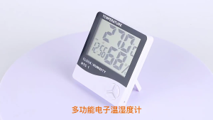 Nhiệt Kế Ẩm Kế Với màn hình LED lớn Treo Tường Máy Tính Để Bàn Kỹ Thuật Số Độ Ẩm Cảm Biến Nhiệt kế Cho Trong Nhà