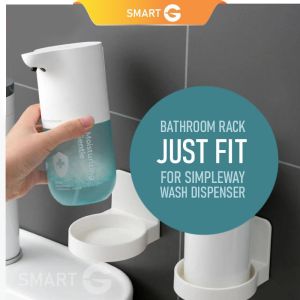 𝗦𝗺𝗮𝗿𝘁𝗚 𝗥𝗲𝗮𝗱𝘆 𝗦𝘁𝗼𝗰𝗸 Xiaomi Mijia Hand Wash Dispenser Holder Bathroom Holder Wall-mounted Wash Hand Tooth Brush Cup Storage Rack