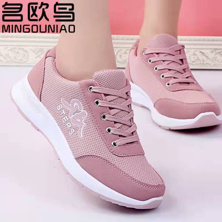 2022 New Women Sneakers Women Wild Light Soft Sole Running Sport Shoes  Women Non-slip Casual Shoes