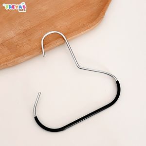 FR-C1403 Gantungan Cincin Penyimpanan Tas Topi Syal Anti Slip Kait Dasi Organizer Gantungan Dinding