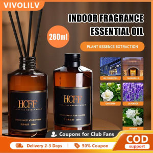 LVYIMAO 260ml Aromatherapy Fragrance Air Freshener For Room Scent Freshener Essential Oil Fireless Perfume Scent Home Fragrance Natural Plant Multiple Uses Diffuserextracts