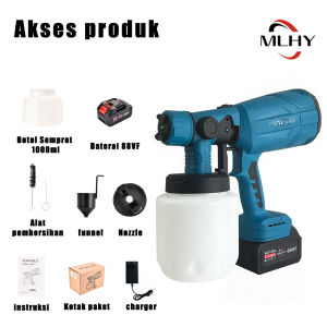MLHY 1000ML Electric Spray Gun  Mesin semprot spray gun/Alat Semprotan mesin cat semprot listrik Alat Semprotan