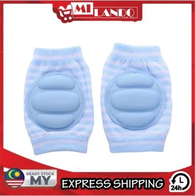 (1-Pair) MILANDO Baby Crawling Knee Pad Anti-Fall Children Knee Protector (Type 3)